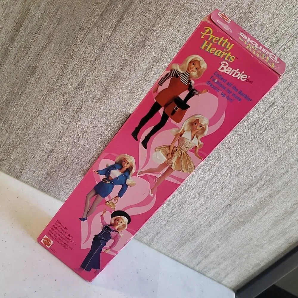 Vintage 1995 Mattel Pretty Hearts Barbie New in Original Sealed Box
